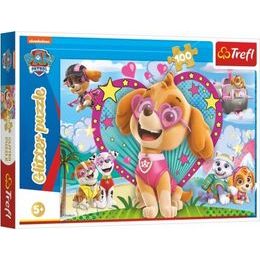 Puzzle Paw Patrol/Tlapková patrola třpytivé 100 dílků