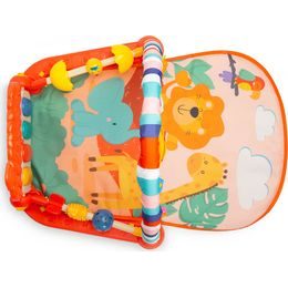 CANPOL babies Edukativní hrací deka s ohrádkou SAFARI 0m+