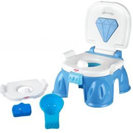 Interaktivní dětský nočník 3v1 diamant/modrý