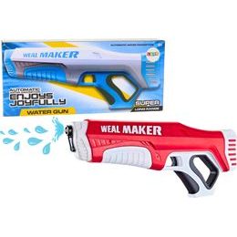 Vodní pistole automatická 350 ml - červená