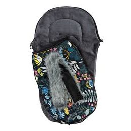 Zimní fusak do kočárku Eskimo černá/vlna