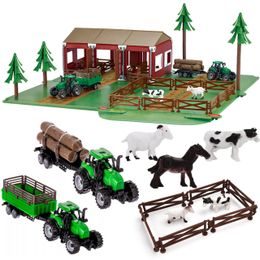 Velká zemědělská farma s doplňky