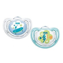 Kojenecká láhev NUK FC+Temperature Control 300 ml BOX-Flow Control savička