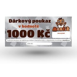 Dárkový poukaz 1000 Kč