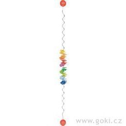 Bambusová plena 75x75cm, Zelený trojúhelník