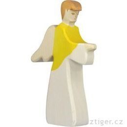 Archanděl (série III) - dřevěná postavička do betlému