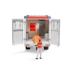Bruder 02536 MERCEDES BENZ Sprinter sanitka s figurkou záchranáře