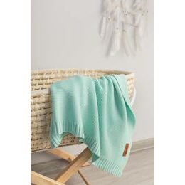 Dětská bambusová dečka - růžová se srdíčky