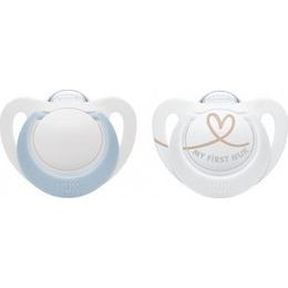 Dudlík silikonový Sensitive Boy, 0-6m, 2ks