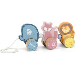 Dřevěná tahací hračka na šňůrce Viga Zoo