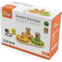 Dřevěná tahací hračka na šňůrce Viga Želva