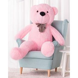 Plyšový medvěd Kvído 160 cm růžový
