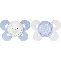 CHICCO Dudlík celosilikonový Physio Comfort 0-6m 1ks chlapec