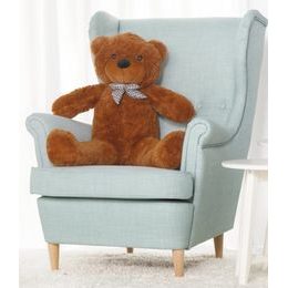 Plyšový medvěd Kvído 90 cm hnědý