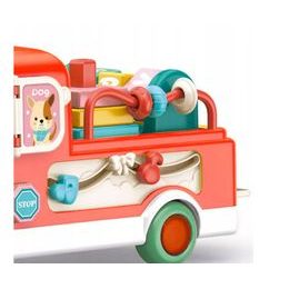 Interaktivní autíčko s doplňky červené