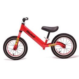 Dětské odrážedlo s nafukovacími koly 12" Felix červené