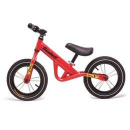 Dětské odrážedlo s nafukovacími koly 12" Lucky červené