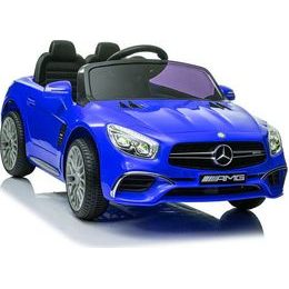Elektrické auto Mercedes SL65 S modré lakované LCD