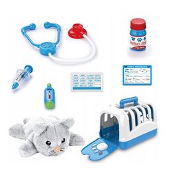 Doktorský RTG stolek s příslušenstvím 22ks