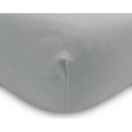 Bambusové prostěradlo do kolébky 40x90cm, šedé