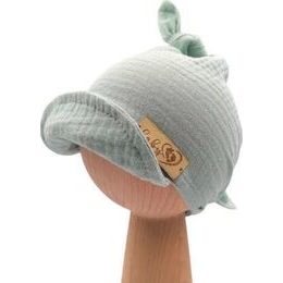 Dřevěný přívěsek na dudlík - přírodní, bílá, korálky