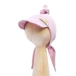 Mušelínový šátek hvězdičky růžový