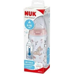 Kojenecká láhev NUK FC+Temperature Control 300 ml BOX-Flow Control savička