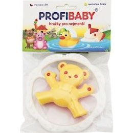 Chrastítko - špendlík černobílý - mix 2 druhy