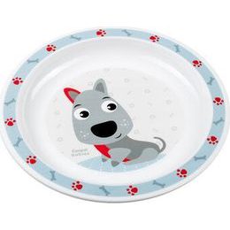 CANPOL babies Plastový talíř CUTE ANIMALS pejsek