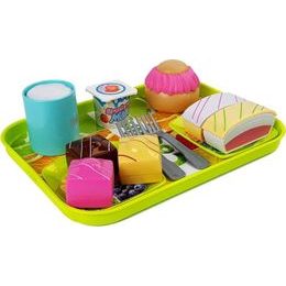 Sada nádobí - mix 3 barvy v plastové tašce/kabelce