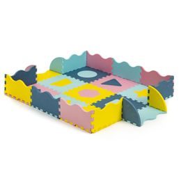 Ecotoys XXL pěnová puzzle hrací deka Happy Color