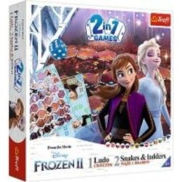 Soubor her 2v1 Člověče, nezlob se, Hadi a žebříky Frozen II/Ledové království II