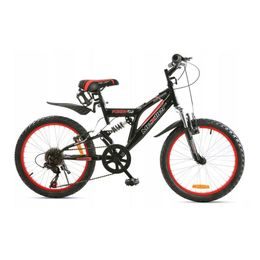 Mexller odpružené dětské kolo FOXER 20" červená