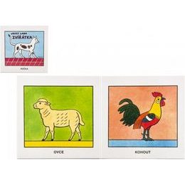 Knížka Leporelo Zvířátka Josef Lada