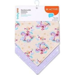 Dětský šátkový bryndáček - houpací koníci 2ks