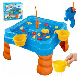 Vodní stůl Chytání rybiček arkádová hra 2v1