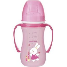 Canpol babies Nevylévací hrníček EasyStart - Panda - růžový