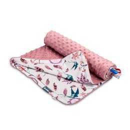 Dětská deka bambusovo-bavlněná 80x100 cm šedá