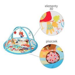 Výuková pěnová podložka Motivy 36ks hnědá