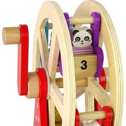 Dřevěné puzzle papoušci na stromě