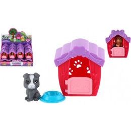 Domeček s mazlíčkem s doplňkem - mix 2 druhy