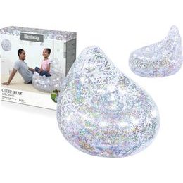 Nafukovací třpytivé křeslo 72 x 72 x 64 cm Bestway 75105