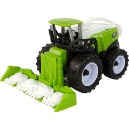 Traktor se dvěma přívěsy se zvukem