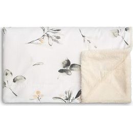 Dětská bambusová dečka - růžová se srdíčky