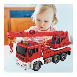 Auto bagr s figurkou