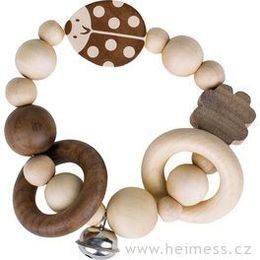 Beruška - šňůra na dudlík (Heimess soft colors)