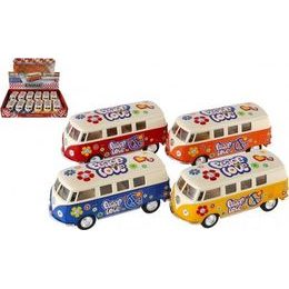 Autobus Kinsmart VW Classical - mix 4 barvy