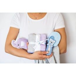 Dětská bambusová žínka BabyOno bílá