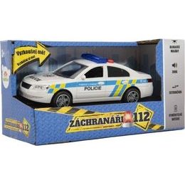 Auto ambulance na baterie se zvukem, se světlem