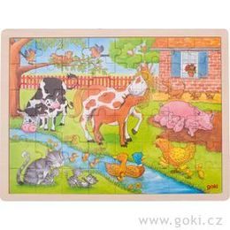 Puzzle - hasiči při zásahu, 48 dílů